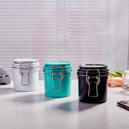 3pcs PET Jar Sealed Can Food Storage Tank Airtight PET Storage Tank Closed PET Bottle With Bamboo Lid For Candy, Biscuits, Rice, Sugar, Flour, Pasta, Nuts 3pcs PET Jar Sealed Can Food Storage Tank Airtight PET Storage Tank Closed PET Bottle With Bamboo Lid For Candy, Biscuits, Rice, Sugar, Flour, Pasta, Nuts