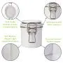 Bouteille cylindrique transparente 200ml pour stockage alimentaire, pots en plastique à large goulot pour cadeaux, bonbons, pâtisseries pour animaux de compagnie, avec impression de logo personnalisée (nouveau design) Bouteille cylindrique transparente 200ml pour stockage alimentaire, pots en plastique à large goulot pour cadeaux, bonbons, pâtisseries pour animaux de compagnie, avec impression de logo personnalisée (nouveau design)