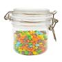 Food storage perfect storing sweets and snacks plastic candy jar set