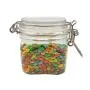 220ml Wide mouth Shell shape PET plastic can air tight candy storage jar with lids 220ml Wide mouth Shell shape PET plastic can air tight candy storage jar with lids