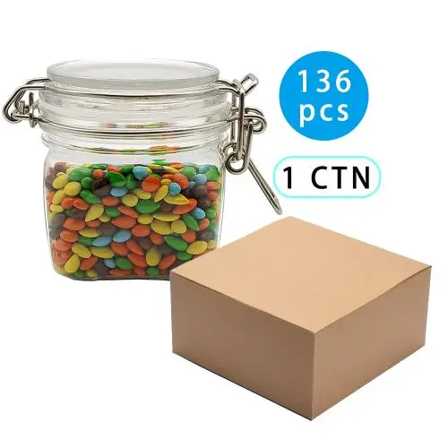 136pcs 220ml Mason Jars With Lids ,Canning Jars For Pickles And Kitchen Storage,Wide Mouth Spice Jars With Black Lids shell pet jar For Honey,Caviar,Herb,Jelly,Jams 136pcs 220ml Mason Jars With Lids ,Canning Jars For Pickles And Kitchen Storage,Wide Mouth Spice Jars With Black Lids shell pet jar For Honey,Caviar,Herb,Jelly,Jams