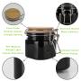 super hot sale UV dark violet plastic Pet cream jar with bamboo wooden lid