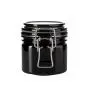 250ml 8oz Black Plastic Airtight Coffee Tea Sugar Canister Storage Sets