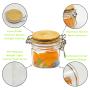 128pcs Quality Sealed PET Jar Creative Transparent Kitchen Food Seasoning 250 ml Honey Bottle Household Storage Tank Decoration Container