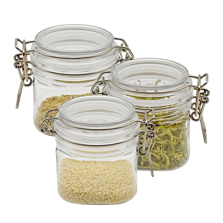 Glass Spice Jars - 8 oz