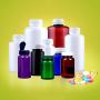 24g 180ml cylinder pill medecine bottles cylindrical white plastic bottle