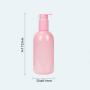  PET Plastic Small Spray Pot Round Shoulder Full Cover Spray Bottle Pressing Fine Mist Pressing Bottle Sample Bottle 