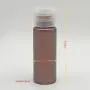 25ml Diameter 25mm H83mm Factory Price Amber Brown Mini Round Empty Sanitizer Squeeze Flip Bottle Hand Disinfection Pet Bottle 