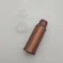 25ml Diameter 25mm H83mm Factory Price Amber Brown Mini Round Empty Sanitizer Squeeze Flip Bottle Hand Disinfection Pet Bottle 