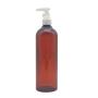 450ml Diameter 63mm H230mm Factory Price Amber Brown Round Empty Sanitizer Squeeze Spray Bottle Hand Disinfection Pet Bottle 