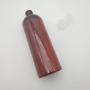 450ml Diameter 63mm H200mm Factory Price Amber Brown Round Empty Sanitizer Squeeze Flip Bottle Hand Disinfection Pet Bottle 