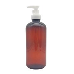 450ml Diameter 70mm H202mm Factory Price Amber Brown Round Empty Sanitizer Squeeze Spray Bottle Hand Disinfection Pet Bottle 