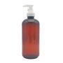 450ml Diameter 70mm H202mm Factory Price Amber Brown Round Empty Sanitizer Squeeze Spray Bottle Hand Disinfection Pet Bottle 