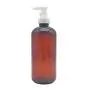 450ml Diameter 70mm H202mm Factory Price Amber Brown Round Empty Sanitizer Squeeze Spray Bottle Hand Disinfection Pet Bottle 
