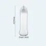 Leere Kunststoffflasche 100ml 200ml 500ml für Kosmetik Wasserflasche Plastik Lotion Barbieröl Parfüm Toner