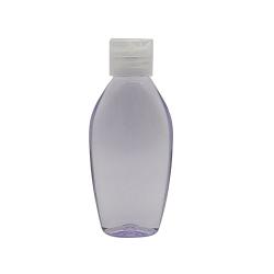 60ml Diameter 47mm H107mm Factory Price Mini Empty Sanitizer Squeeze Flip Bottle Hand Disinfection Pet Bottle 