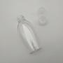 60ml Diameter 47mm H107mm Factory Price Mini Empty Sanitizer Squeeze Flip Bottle Hand Disinfection Pet Bottle 