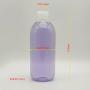 400ml Diameter 66mm H170mm Factory Price Round Empty Sanitizer Squeeze Flip Bottle Hand Disinfection Pet Bottle 