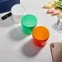 150ml face mask jar empty dark brown purple red green orange color pet 5oz cosmetic jar for body cream 150ml face mask jar empty dark brown purple red green orange color pet 5oz cosmetic jar for body cream