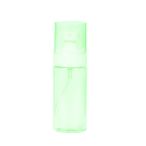 Maßgeschneiderte Farbe Reise Transparente GRÜN Plastik Duft Vernebler Kleine Mini Leere Nachfüllbare Flasche (10ml, 30ml, 50ml, 100ml)