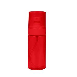 Custom Pocket Travel Kit Mini Red Plastic Hand Sanitizers 50ml Spray Bottle