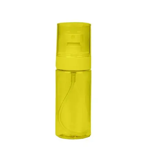 Bouteille Vide Transparent pour Vaporisateur Corporel Jaune Anti-bactérien Spray 30ml 50ml 100ml 200ml