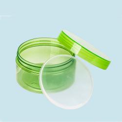 Wholesale 10ml small empty cosmetic plastic cream jar with screw lid 