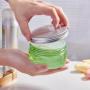 Wholesale 10ml small empty cosmetic plastic cream jar with screw lid 