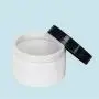 100ml 150ml 200ml 250ml 300ml hot sale empty large cosmetic cream hair gel food container purple plastic jar with black screw lid 