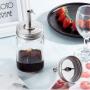 2 Pcs Stainless Steel Oil Spout Liquor Pourers, Speed Pourer, Wine Bottle Stopper, Liquor Pour Spout, Bottle Tapered Spout for Oil, Wine, Vinegar and Liquid, with Flip Top
