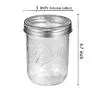 2 Pcs Stainless Steel mason jar lid for wide mouth 86mm, applicable for tooth brush and tooth paste, bathroom 2 Pcs Stainless Steel mason jar lid for wide mouth 86mm, applicable for tooth brush and tooth paste, bathroom