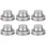 6 Pack of Stainless Steel Mason Jar Shaker Lids Caps for Cocktail,Dredge Flour,Mix Spices,Sugar, Salt, Peppers and More or Shake Drinks Cocktail-Fits Any Regular Mouth Mason Jar Canning Jar 6 Pack of Stainless Steel Mason Jar Shaker Lids Caps for Cocktail,Dredge Flour,Mix Spices,Sugar, Salt, Peppers and More or Shake Drinks Cocktail-Fits Any Regular Mouth Mason Jar Canning Jar