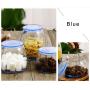 Libbey Vibe Glass Jars with Lids, 1pcs