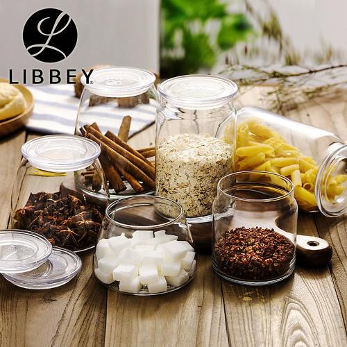 Libbey Vibe Glass Jars with Lids, 1pcs