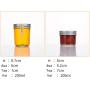 75ml, 80ml, 100ml, 200ml, 250ml, 300ml, 400ml, 500ml Mini Mason Jars with Lids, Ideal for Food Storage, Jam, Body Butters, Jelly, Wedding Favors