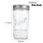 Full Family Ball Glass Mason Jar Collection, Wide Mouth, Regular Mouth, 125ml, 230ml,250ml, 480ml, 750ml,1000ml