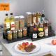 Multi-layer Metal Spice Rack Organizer, adjustable stepper and draws. Compact design