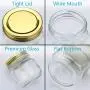Anchor Hocking 10 oz Home Canning Gläser mit Metallverschlüssen und Ringen, Klar, 24er Packungen
