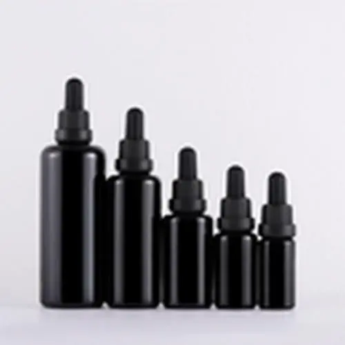 Bouteilles en verre noir mat 10ml, 15ml, 30ml, 50ml, 100ml, 200ml – Conteneur de luxe rechargeable pour cosmétiques. Bouteilles en verre noir mat 10ml, 15ml, 30ml, 50ml, 100ml, 200ml – Conteneur de luxe rechargeable pour cosmétiques.
