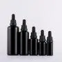 Bouteilles en verre noir mat 10ml, 15ml, 30ml, 50ml, 100ml, 200ml – Conteneur de luxe rechargeable pour cosmétiques. Bouteilles en verre noir mat 10ml, 15ml, 30ml, 50ml, 100ml, 200ml – Conteneur de luxe rechargeable pour cosmétiques.