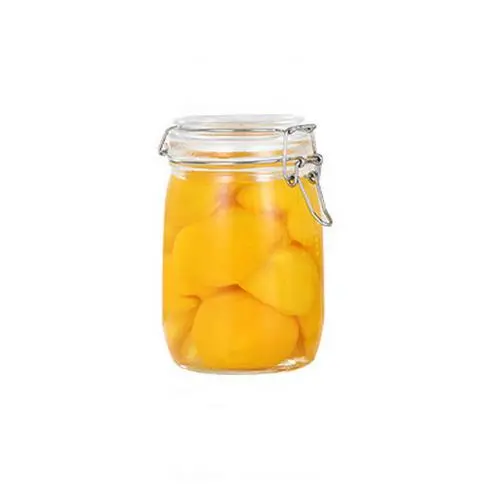 Glas Küchenvorratsbehälter mit 1000 ml, Mason Gläser mit Deckel, luftdicht, ideal für Küche, Konserven, Müsli, Nudeln, Zucker, Bohnen