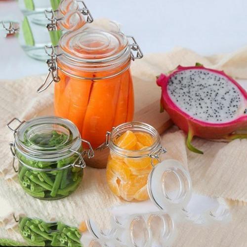 | Storage Bottles & Jars | New 1000ml Mason Borosilica Glass Jar Kitchen Food Bulk Container Set For Spices Dried Fruit Storage Can Salad Bowl Box | by HUDITOOLS | 4 PCs | Storage Bottles & Jars | New 1000ml Mason Borosilica Glass Jar Kitchen Food Bulk Container Set For Spices Dried Fruit Storage Can Salad Bowl Box | by HUDITOOLS | 4 PCs