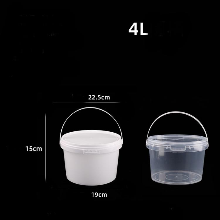 10 Count] Round Clear Food Storage Container With Lids, Perfect