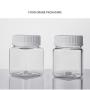 Plastic honey jar anti-theft bottle square wide-mouth bottle 250g 400g 500g 900g 1000g pet plastic honey bottle