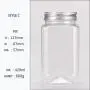 Plastic honey jar aluminum lids bottle square wide-mouth bottle 220ml,360ml,420ml,550ml pet plastic honey bottle Plastic honey jar aluminum lids bottle square wide-mouth bottle 220ml,360ml,420ml,550ml pet plastic honey bottle