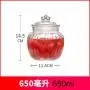 Glass Candy Jar with Ribbed Accents and Tight-Sealing Lid, 650ml, 1250ml, 2200ml Glass Candy Jar with Ribbed Accents and Tight-Sealing Lid, 650ml, 1250ml, 2200ml