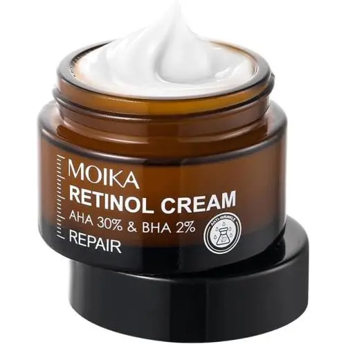 Moika Retinol Anti-Anging Face Serum Set, Glycolic Acid 7% Toning Solution, Retinol Face Cream & Essence; Eye Bags Removal Eye Cream; To Fight Fine Lines,Wrinkles & Dark Spots (Cream) Moika Retinol Anti-Anging Face Serum Set, Glycolic Acid 7% Toning Solution, Retinol Face Cream & Essence; Eye Bags Removal Eye Cream; To Fight Fine Lines,Wrinkles & Dark Spots (Cream)