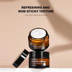 Moika Retinol Anti-Anging Face Serum Set, Glycolic Acid 7% Toning Solution, Retinol Face Cream & Essence; Eye Bags Removal Eye Cream; To Fight Fine Lines,Wrinkles & Dark Spots (Cream)