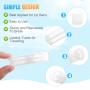 50 Pcs 5.5g Twist-up Lip Balm Tubes,Empty Plastic Lip Gloss Balm Containers Rotatable Deodorant Containers for DIY Homemade Lipsticks, Chapsticks and Homemade Solid Perfume,Clear