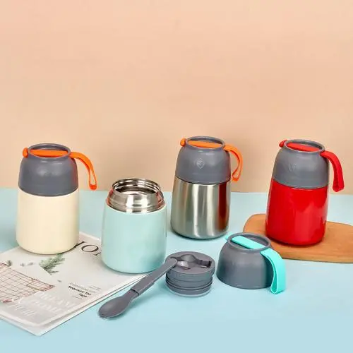 Bouteille isotherme à aliments isolée pour repas, déjeuner scolaire, soupe, thermos pour enfants, voyage, maintien de la chaleur et de la fraîcheur (24oz, 17oz) Bouteille isotherme à aliments isolée pour repas, déjeuner scolaire, soupe, thermos pour enfants, voyage, maintien de la chaleur et de la fraîcheur (24oz, 17oz)